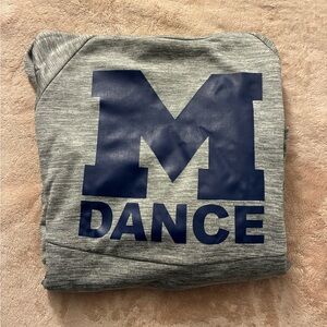University of Michigan UMich Dance Sweatshirt Size Small NWOT